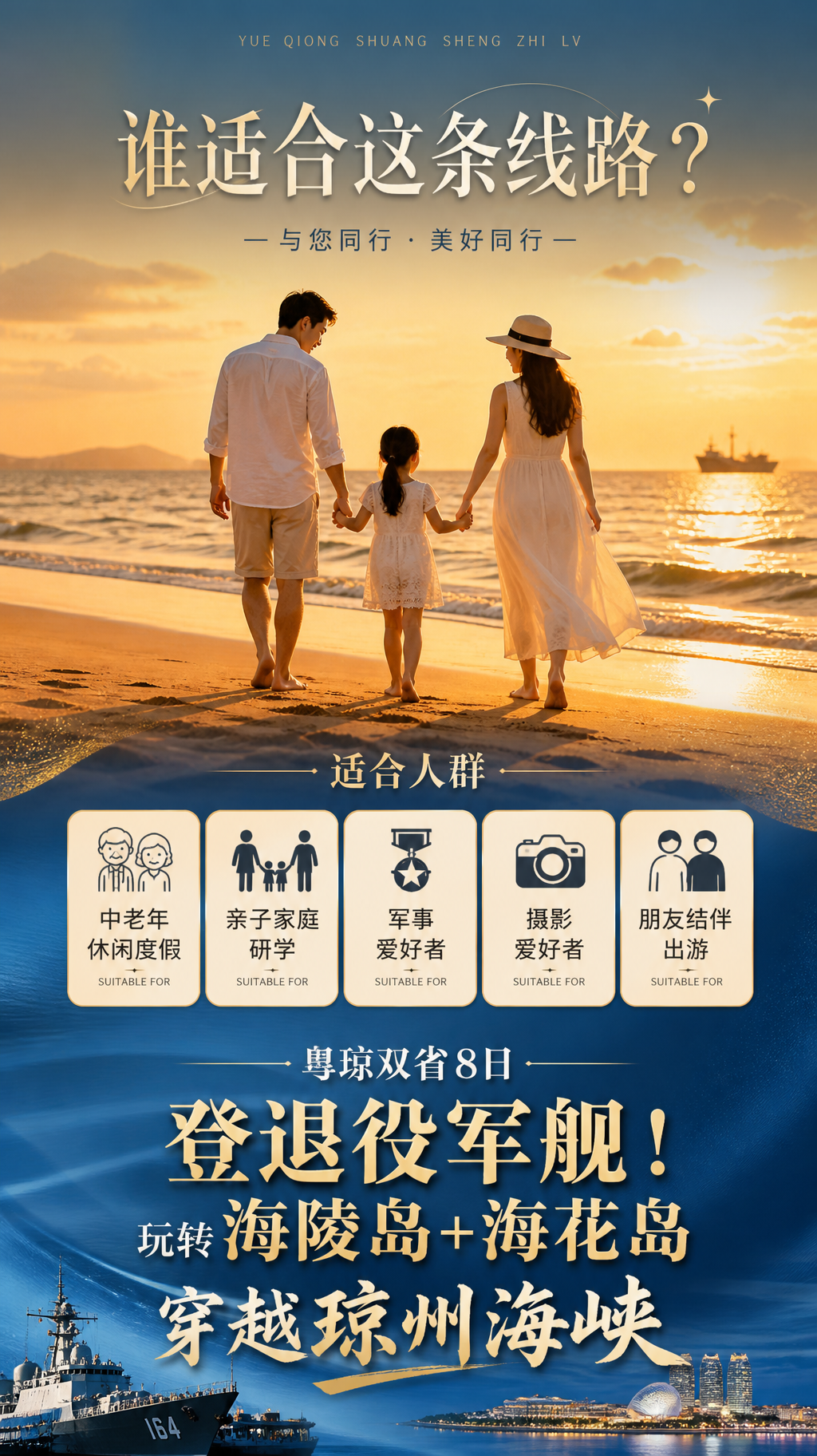 谁适合这条线路海报