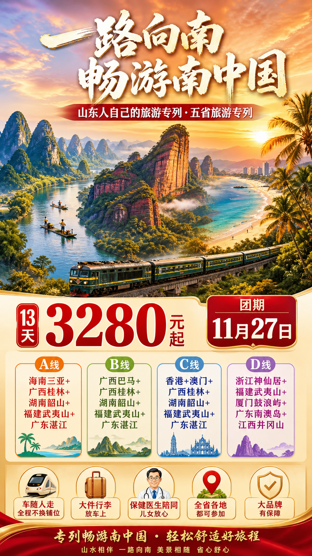 一路向南畅游南中国海报